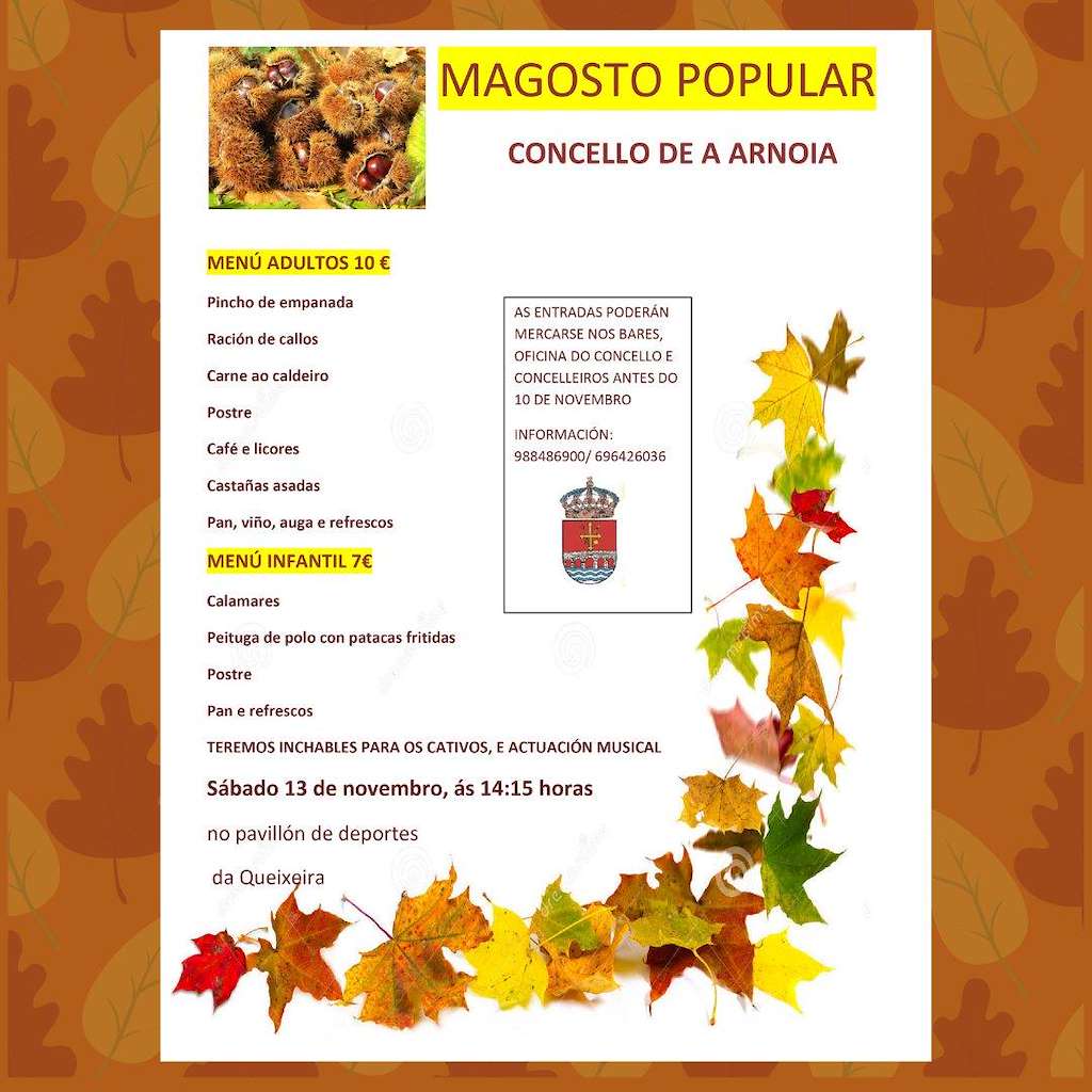 Magosto Popular en A Arnoia