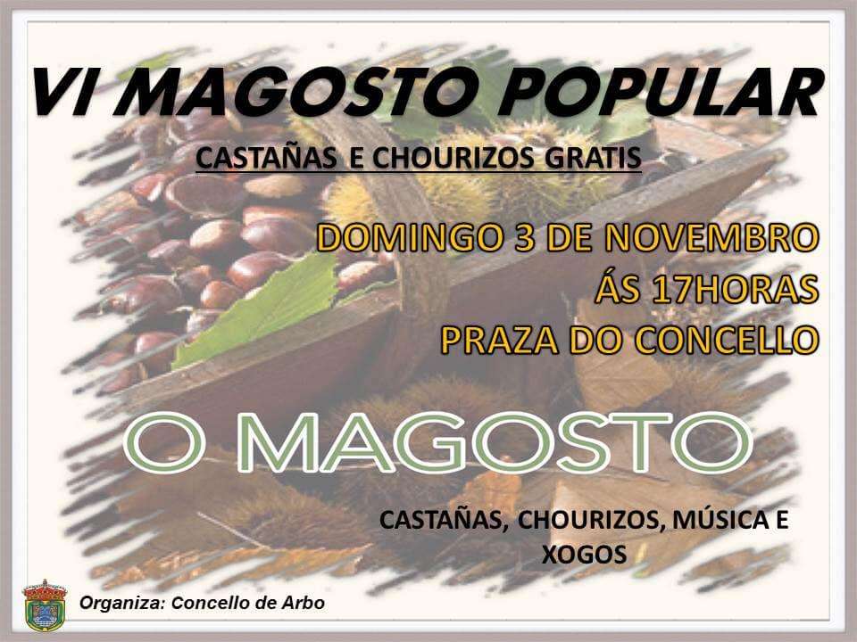 VIII Magosto Popular en Arbo