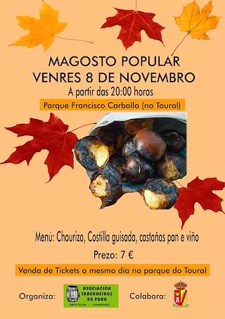 Fechas, información, programa, cartel, imágenes, mapa y ubicación de Magosto Popular  en  Maceda