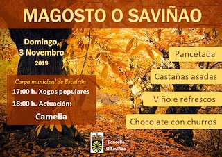 Fechas, información, programa, cartel, imágenes, mapa y ubicación de Magosto Popular  en  O Saviñao