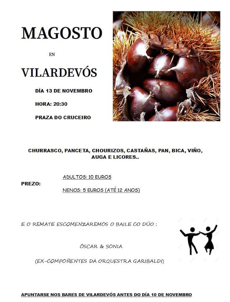 Magosto en Vilardevós