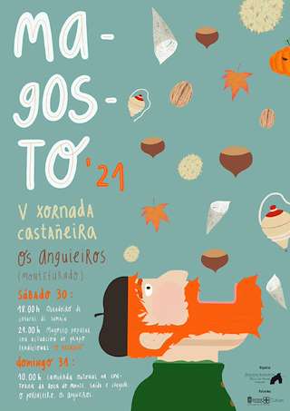 Fechas, información, programa, cartel, imágenes, mapa y ubicación de Magosto - VII Xornada Castañeira dos Anguieiros  en  Quiroga