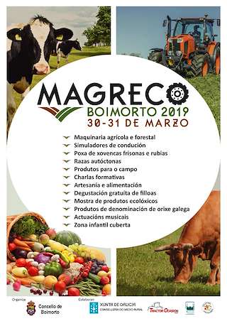 Magreco - Feira de Maquinaria Agrícola e Produtos Ecolóxicos en Boimorto