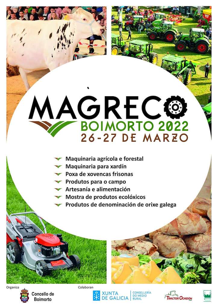 Magreco - Feira de Maquinaria Agrícola e Produtos Ecolóxicos en Boimorto