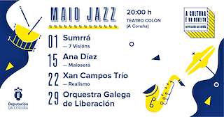Fechas, información, programa, cartel, imágenes, mapa y ubicación de Maio Jazz  en  A Coruña