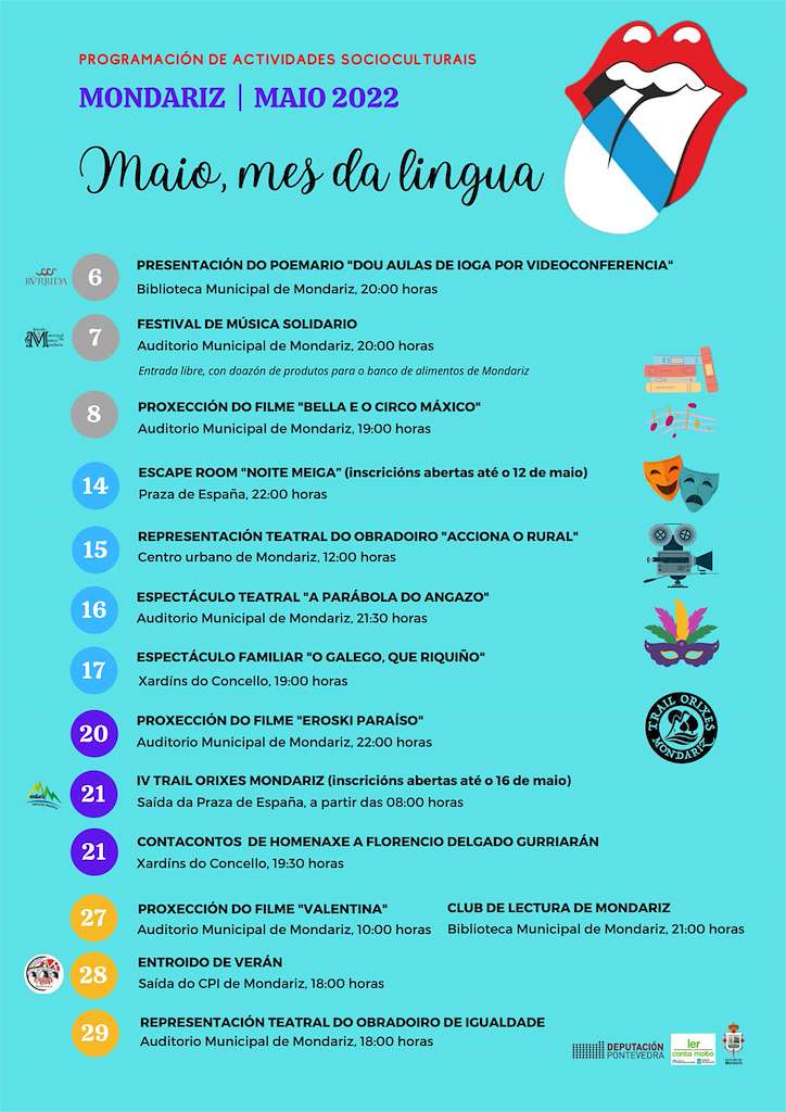 Maio, Mes da Lingua en Mondariz