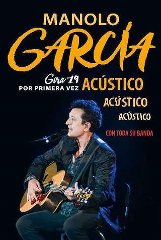 Fechas, información, programa, cartel, imágenes, mapa y ubicación de Manolo García en Concierto - Gira 2024 (2024)  en  A Coruña