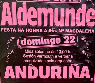 María Magdalena de Aldemunde en Carballo