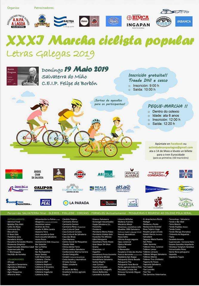 XXXI Marcha Ciclista en Salvaterra do Miño