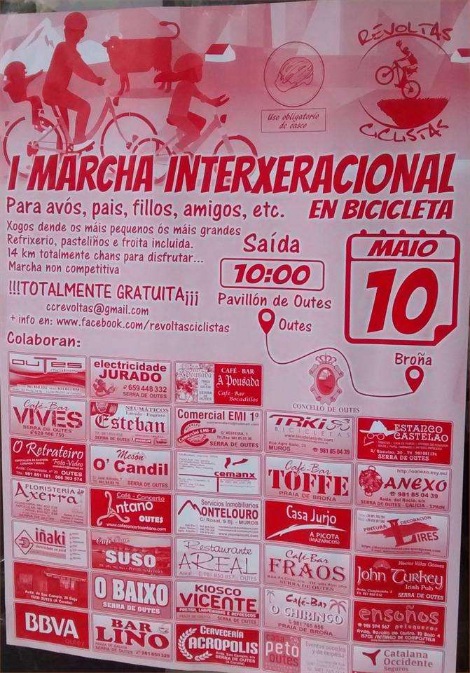 VII Marcha Interxeracional en Bicicleta  en Outes