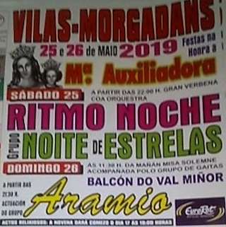 Fechas, información, programa, cartel, imágenes, mapa y ubicación de María Auxiliadora de Vilas  en  Gondomar