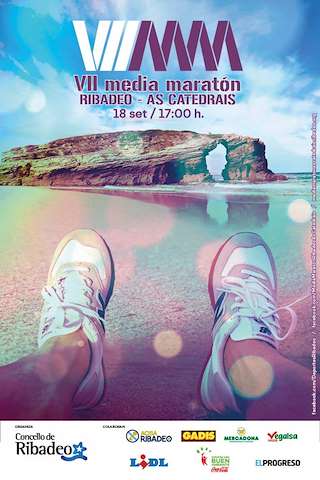 Fechas, información, programa, cartel, imágenes, mapa y ubicación de IX Media Maratón Ribadeo - As Catedrais