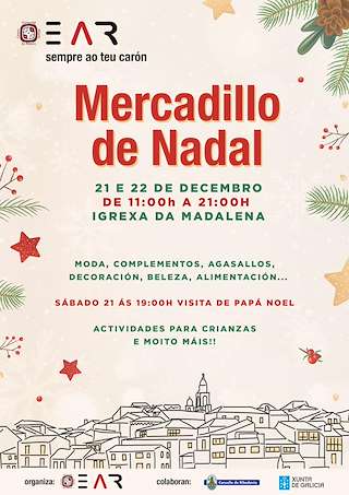 Fechas, información, programa, cartel, imágenes, mapa y ubicación de Mercadiño de Nadal  en  Ribadavia