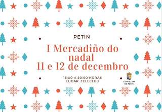 Fechas, información, programa, cartel, imágenes, mapa y ubicación de III Mercadiño do Nadal  en  Petín