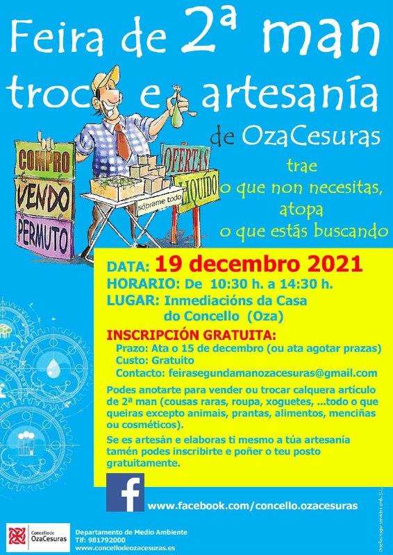 Mercadillo de Nadal en Oza Cesuras
