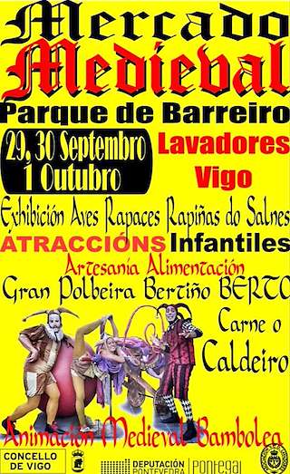 Mercado Medieval de Lavadores en Vigo