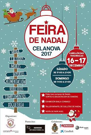 Fechas, información, programa, cartel, imágenes, mapa y ubicación de Mercado de Nadal  en  Celanova