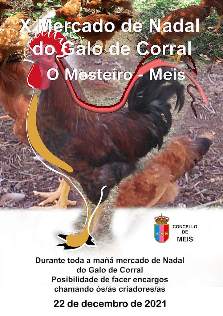 XII Mercado de Nadal do Galo de Corral en Meis
