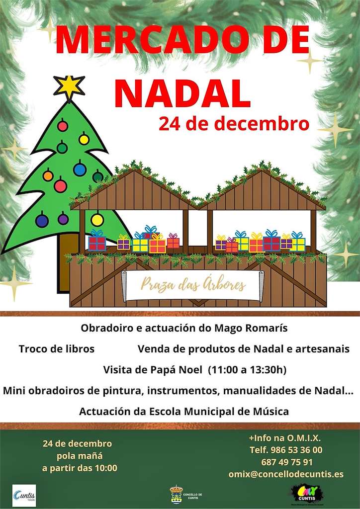 Mercado de Nadal Vintage en Cuntis