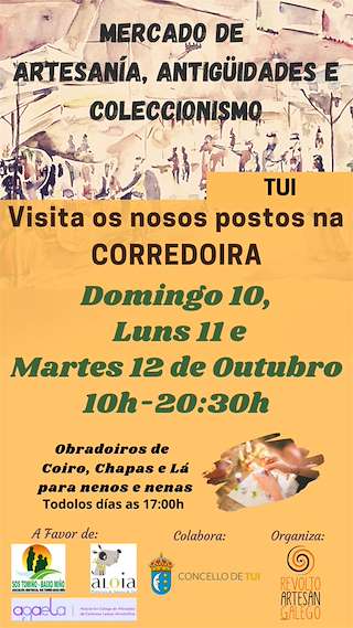 Fechas, información, programa, cartel, imágenes, mapa y ubicación de Mercado do Revolto  en  Tui