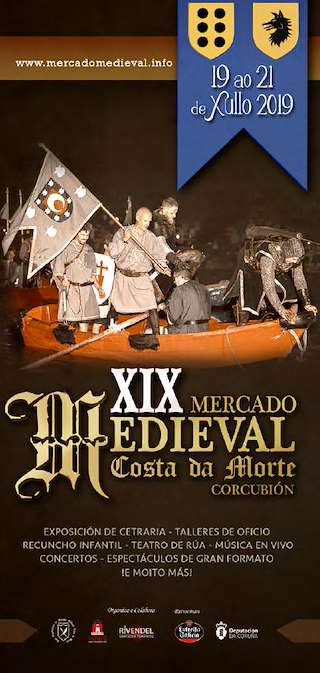 Fechas, información, programa, cartel, imágenes, mapa y ubicación de XXII Mercado Medieval (2024)  en  Corcubión