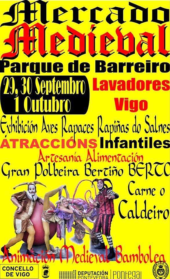 Mercado Medieval de Lavadores en Vigo