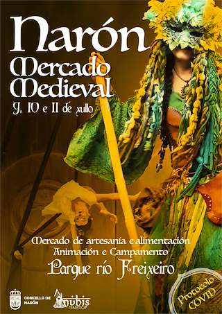 Fechas, información, programa, cartel, imágenes, mapa y ubicación de Mercado Medieval (2024)  en  Narón