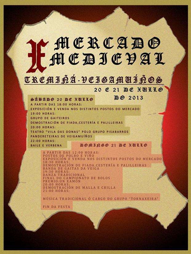 XV Mercado Medieval Tremiñá (2024) en O Barco de Valdeorras