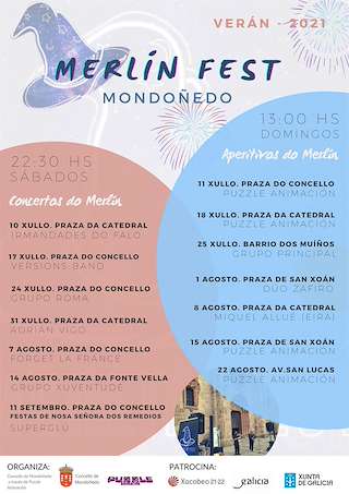 Fechas, información, programa, cartel, imágenes, mapa y ubicación de Merlín Fest  en  Mondoñedo