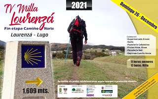 Fechas, información, programa, cartel, imágenes, mapa y ubicación de VII Milla Lourenzá Fin Etapa Camiño Norte