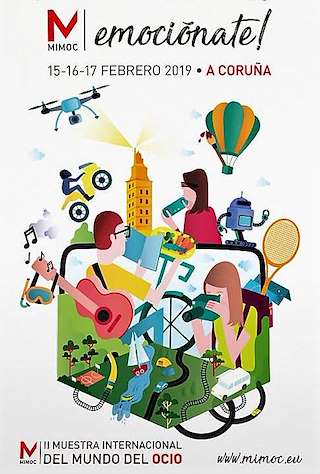 Fechas, información, programa, cartel, imágenes, mapa y ubicación de MIMOC – II Muestra Internacional del Mundo del Ocio  en  A Coruña