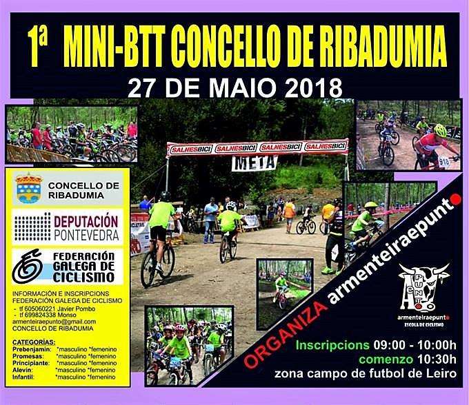 VI Mini BTT  en Ribadumia