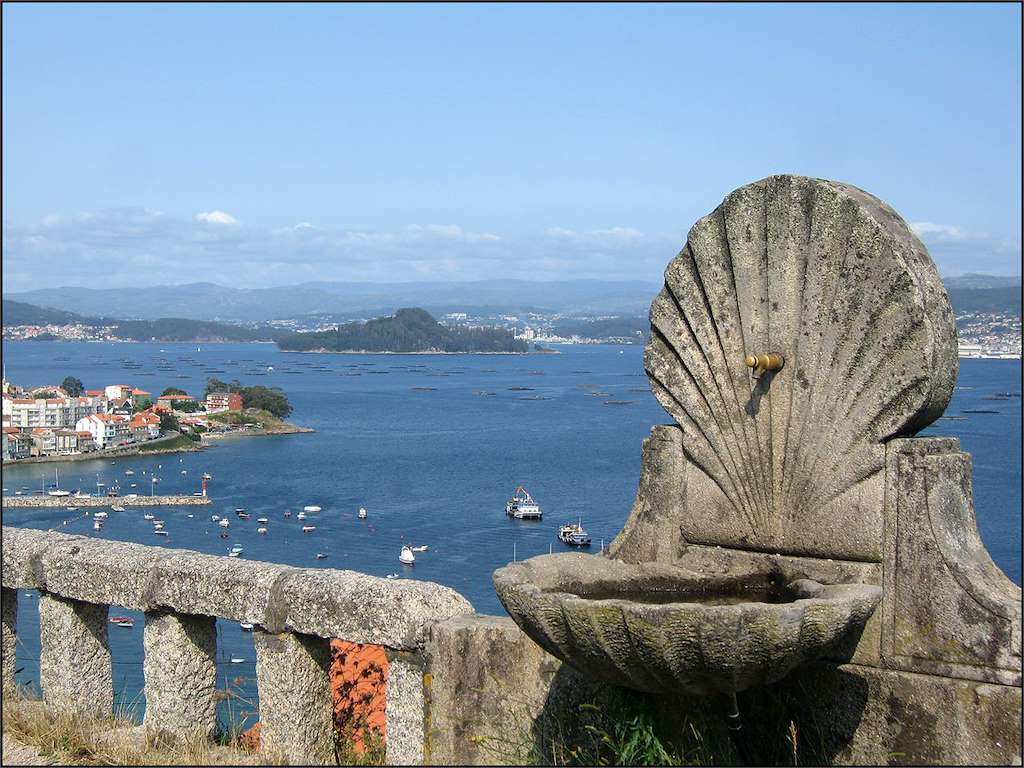 Mirador de A Granxa en Sanxenxo