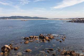 Mirador de Punta Faxilda en Sanxenxo