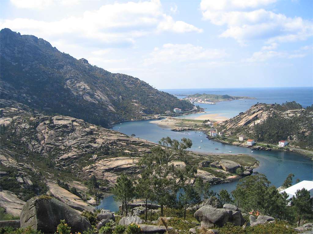 Mirador del Ézaro en Dumbría