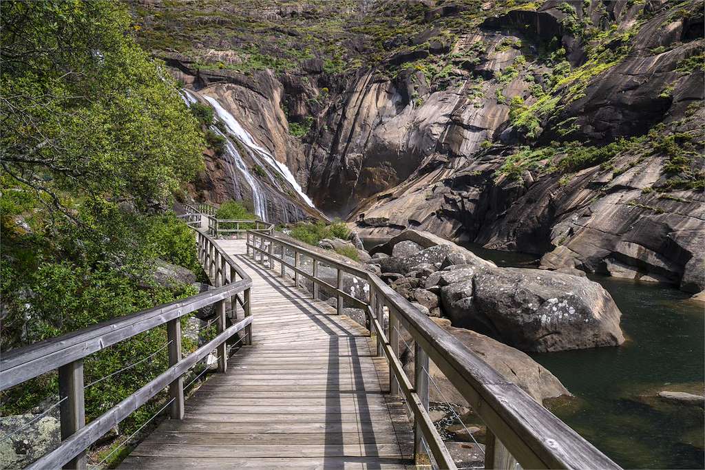 Mirador del Ézaro en Dumbría