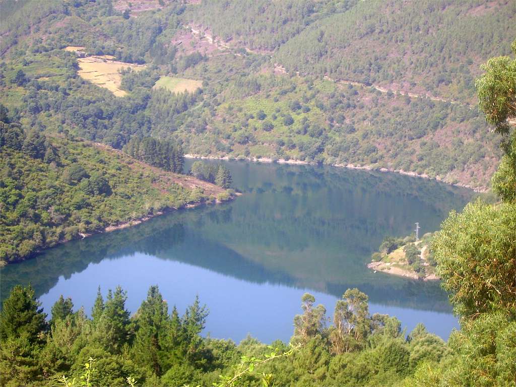 Mirador Río Navia en Negueira de Muñiz