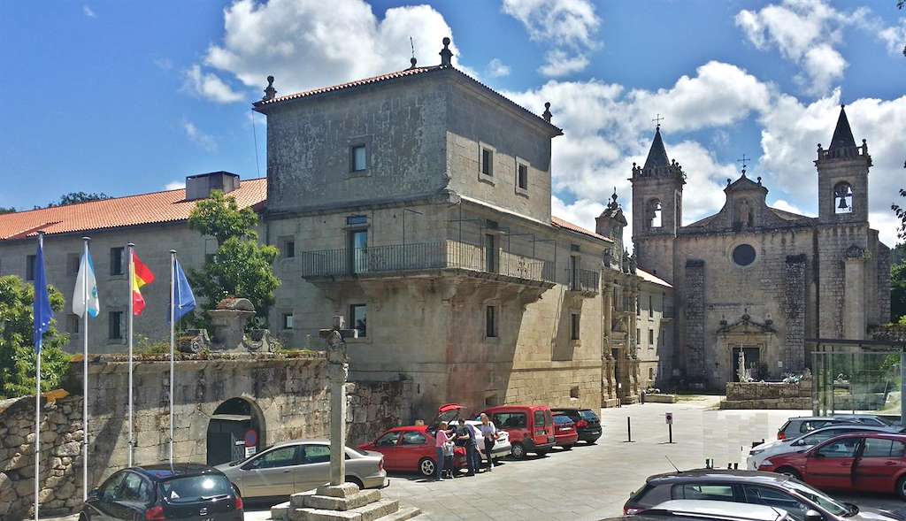 Monasterio de Santo Estevo en Nogueira de Ramuín