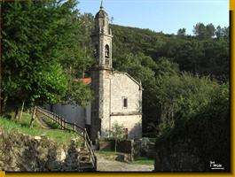 Monasterio de Toxosoutos en Lousame