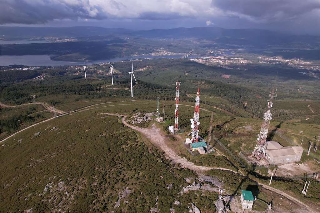 Monte Xiabre en Caldas de Reis