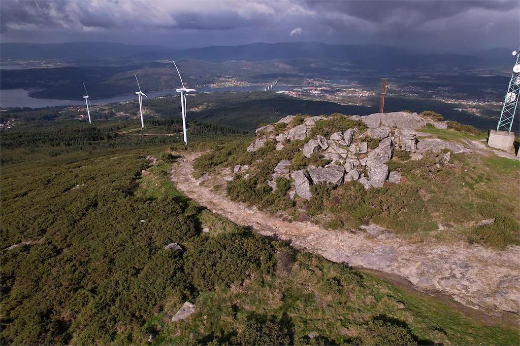 Monte Xiabre en Caldas de Reis
