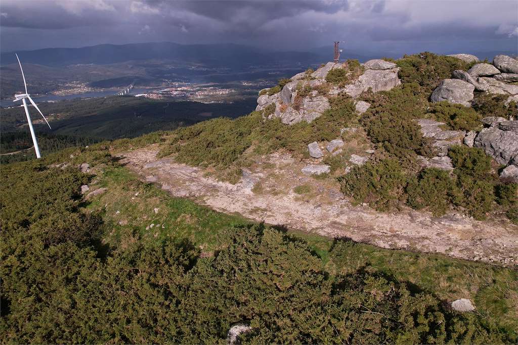 Monte Xiabre en Caldas de Reis