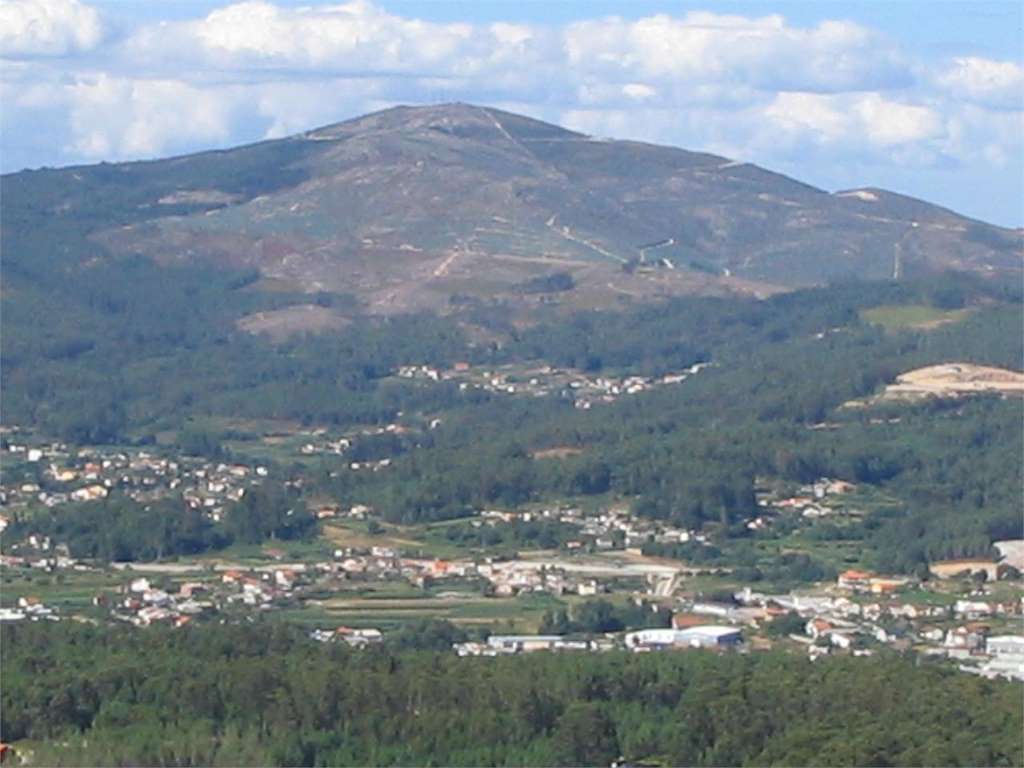Monte Xiabre en Caldas de Reis