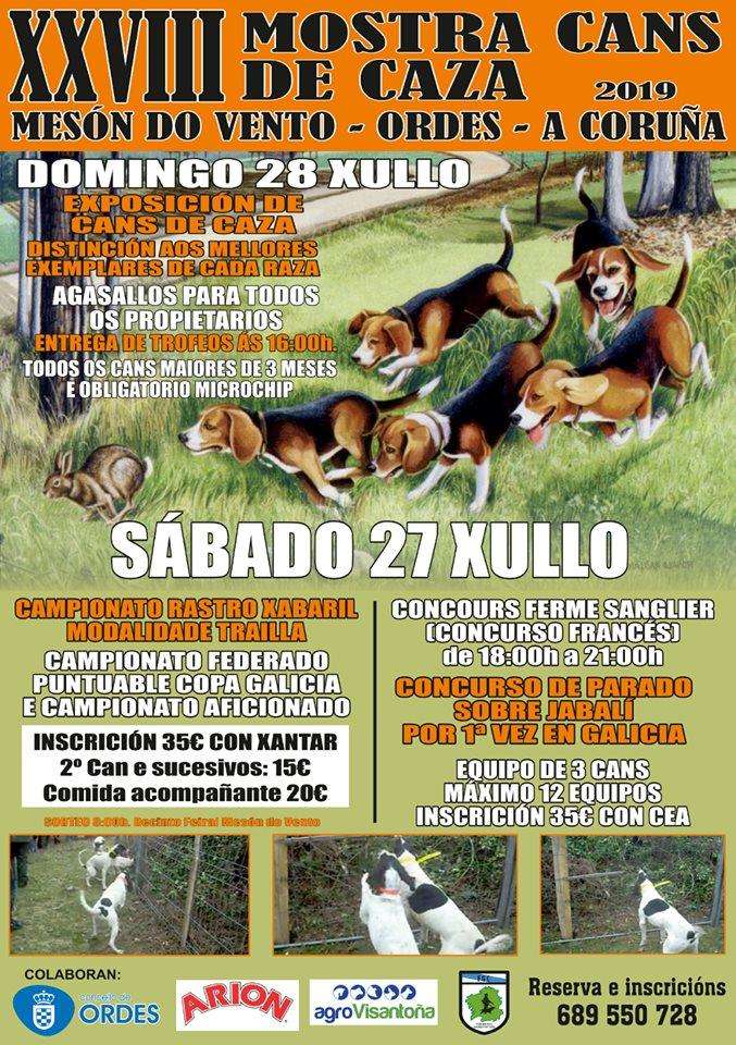 XXX Mostra de Cans de Caza en Ordes
