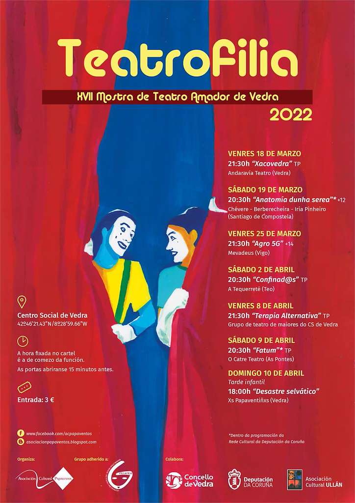 XIX Mostra de Teatro Amador - Teatrofilia en Vedra