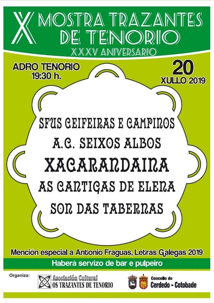 XIII Mostra Trazantes de Tenorio (2024) en Cerdedo-Cotobade