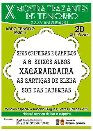 Fechas, información, programa, cartel, imágenes, mapa y ubicación de XIII Mostra Trazantes de Tenorio (2024)  en  Cerdedo-Cotobade