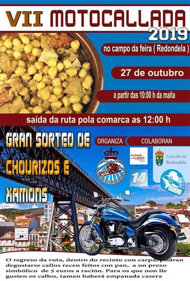 IX Motocallada en Redondela