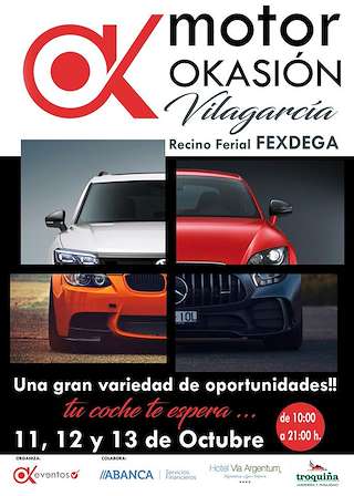 Motor Okasión - IX Salón del Vehículo Usado y de Ocasión en Vilagarcía de Arousa