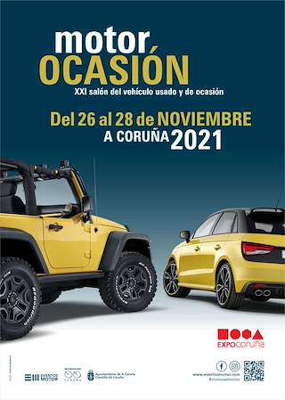 Fechas, información, programa, cartel, imágenes, mapa y ubicación de XXVII Motor Ocasión - Salón del Vehículo Usado y de Ocasión (2024)  en  A Coruña